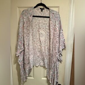 Torrid Multicolor Paisley Kimono Top